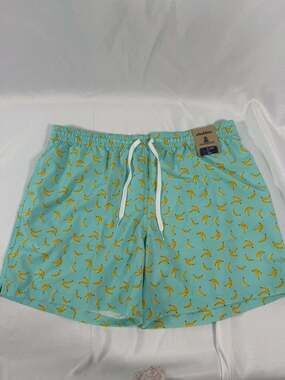 Chubbies Men's Size XX-Large 5.5" Swim Trunks Banana Mesh Lined NEW